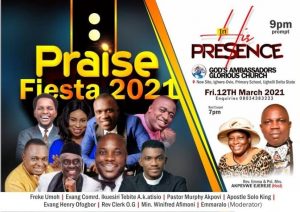 Ughelli lights up with Praise Fiesta | March 12, 2021 | @thepraisefiesta