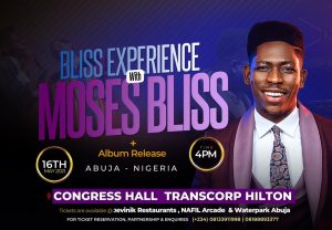 Moses Bliss Preps For First Major Concert "The Bliss Experience"