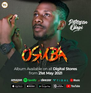 Peterson Okopi Set To Release "OSUBA" His Debut Album