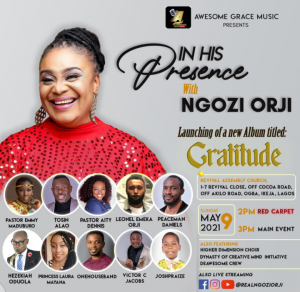 Event: In His Presence With Ngozi Orji 2021 Edition
