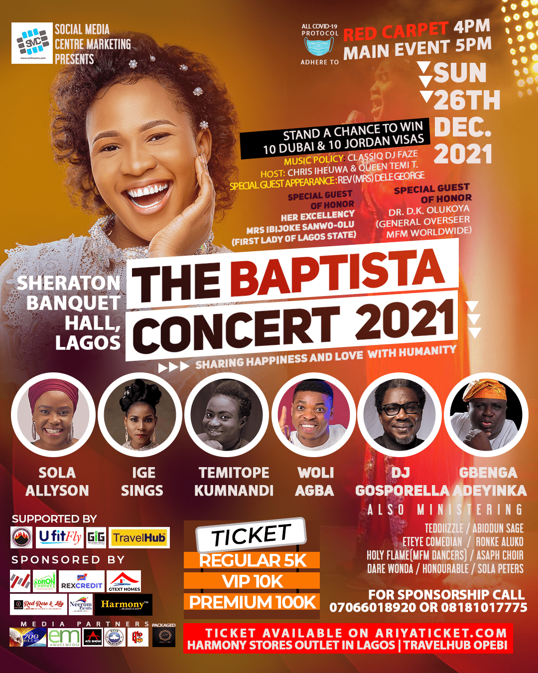 EVENT: Baptista Set To Host “The Baptista Concert” 2021