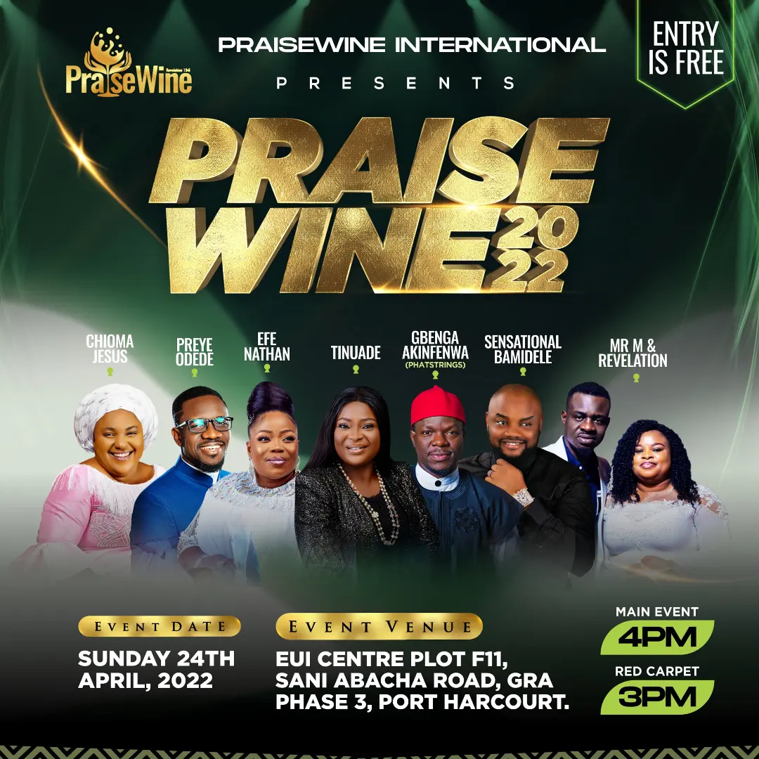 Event: 9th Edition Of The PraiseWine Concert Event: 9th Edition Of The PraiseWine Concert