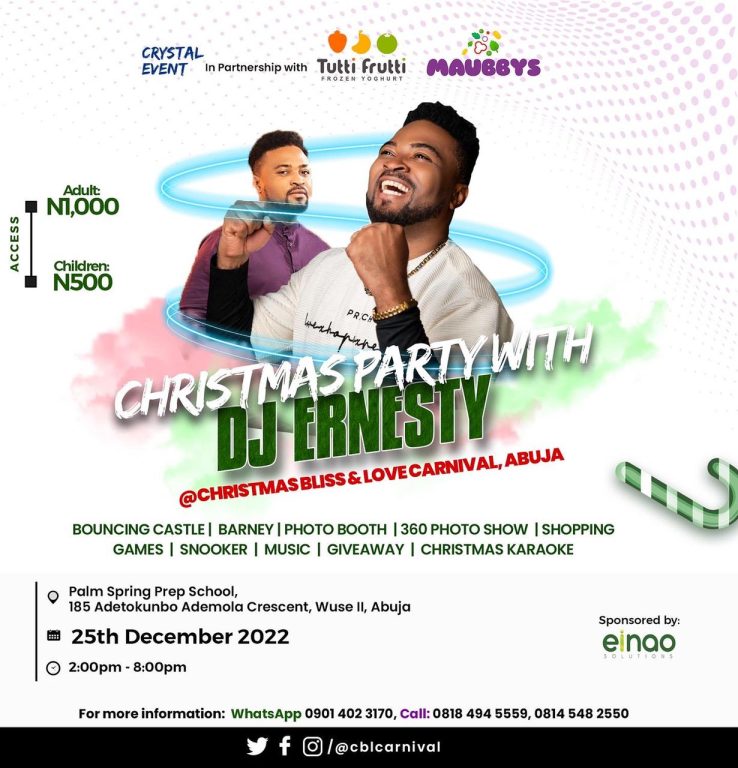 EVENT: Christmas Party with DJ Ernesty